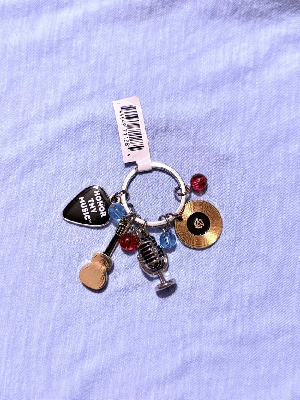 Country Music Hall of Fame Music Key Chain